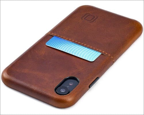 dockem genuine leather case for iphone xr