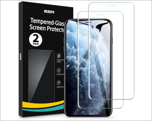 Esr premium glass screen protector for iphone 11 pro max