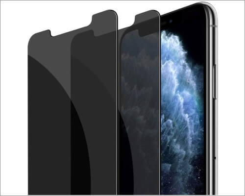 Fotbor privacy screen protector for iphone 11 pro max