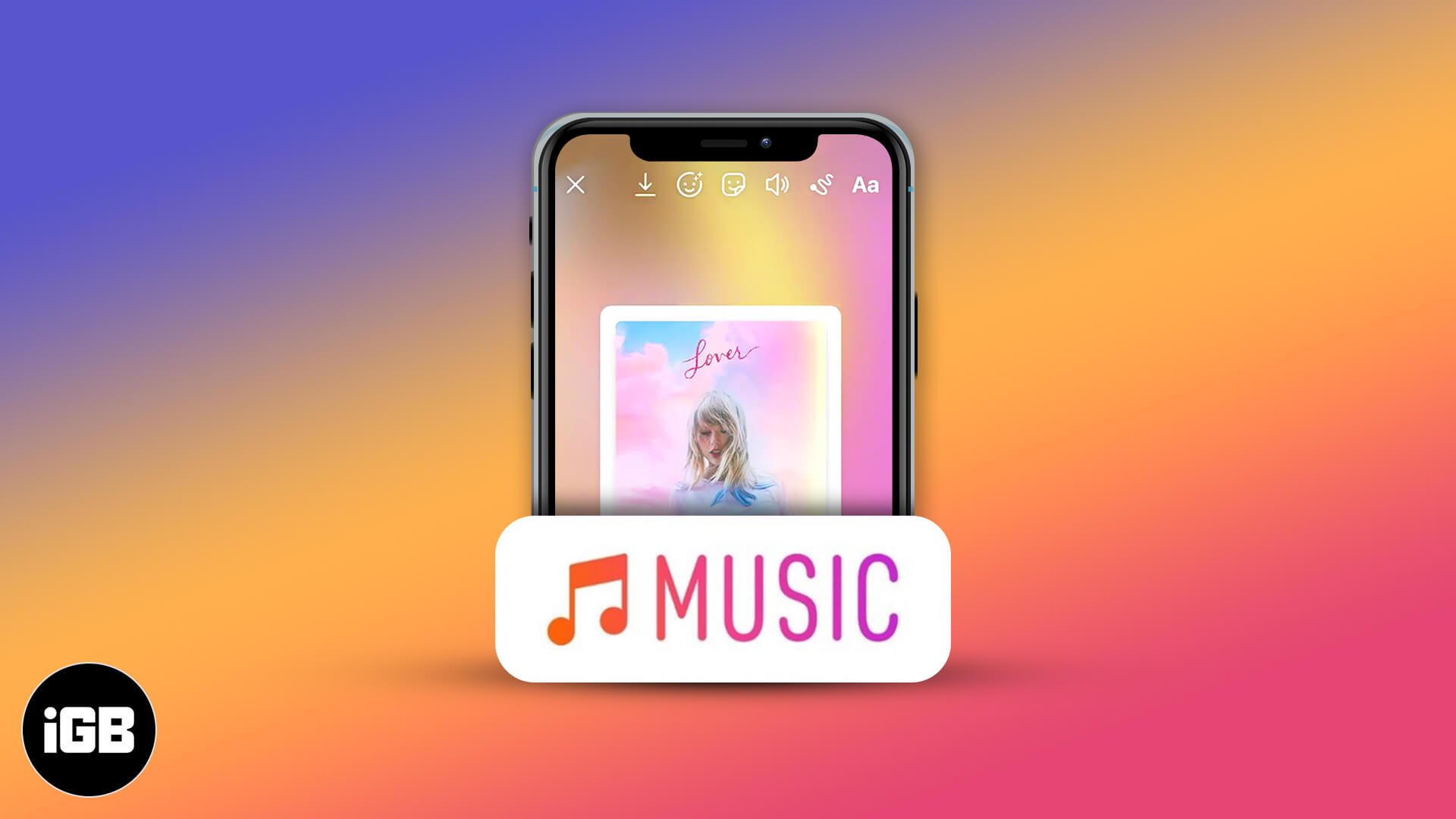 How to add music to instagram stories on iphone