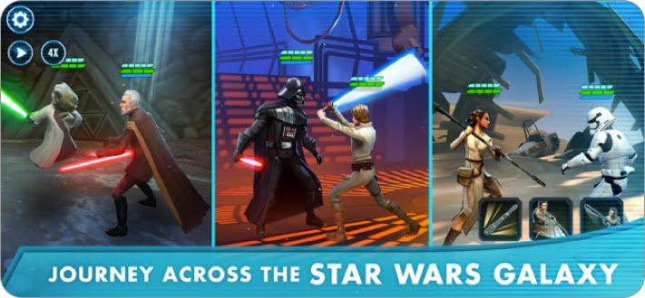star wars galaxy of heroes multiplayer role playing iphone and ipad game screenshot