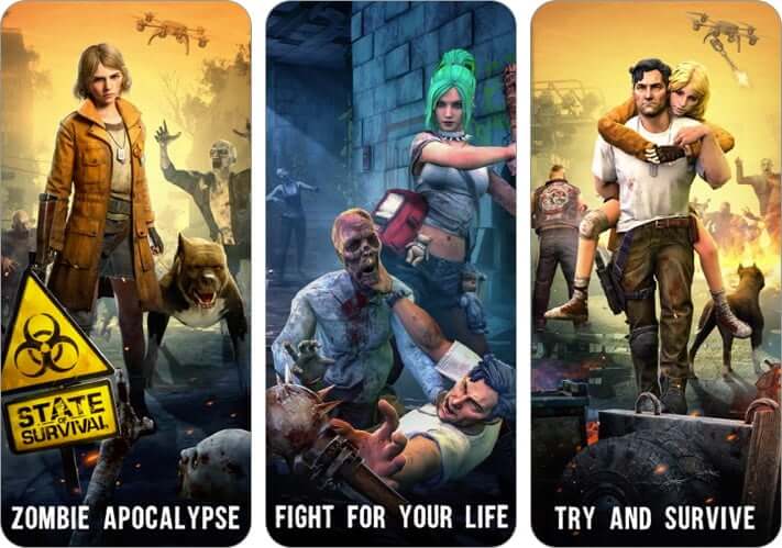 state of survival zombie war multiplayer role playing iphone and ipad game screenshot
