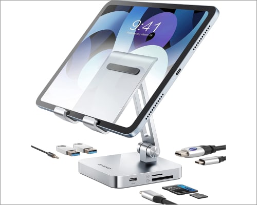 Best USB C hubs for iPad in 2025 BYEASY iPad Pro USB C Hub with Stand