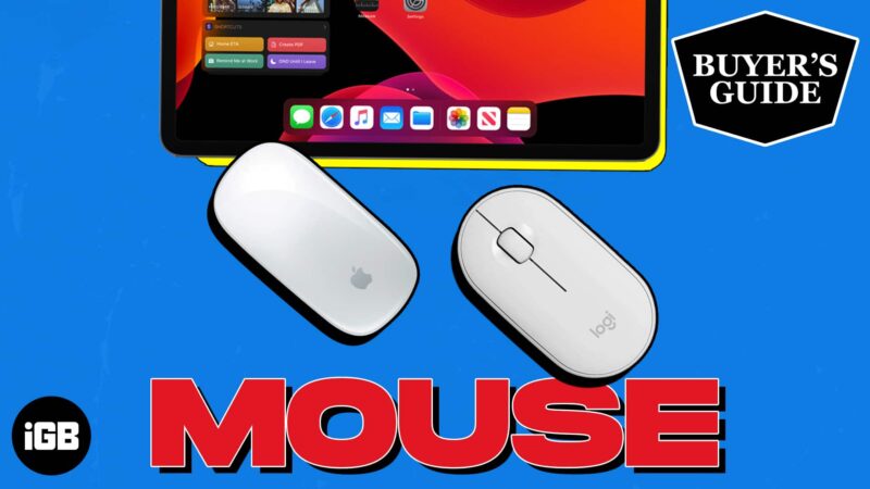 Best bluetooth mouse for iPad Pro