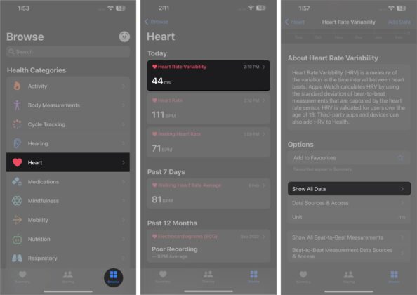 How to measure Heart Rate Variability (HRV) on Apple Watch – iGeeksBlog