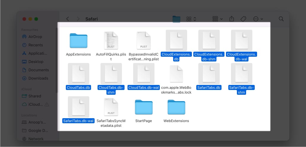 Delete Preference files on Mac