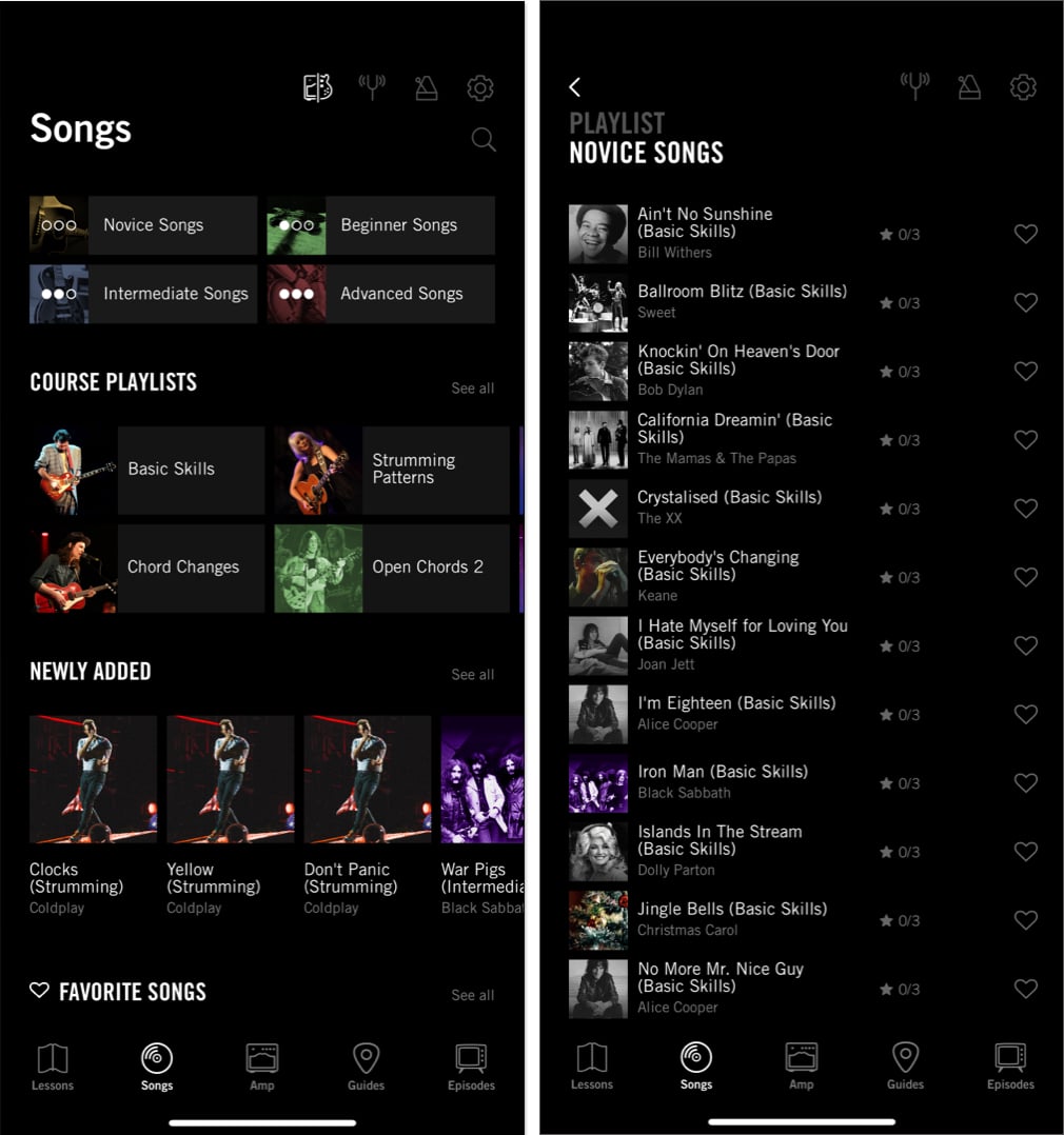Gibson app Best way to learn guitar on iPhone and iPad Discover huge catalog of songs to practice on with Gibson app