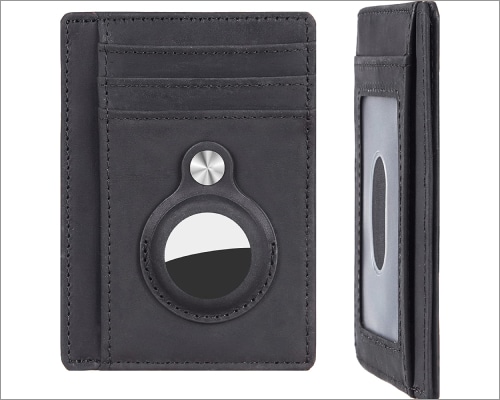 Hawanik Slim Minimalist Front Pocket Wallet for AirTag