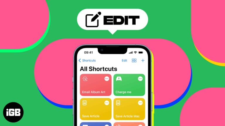 How to edit shortcuts on iPhone