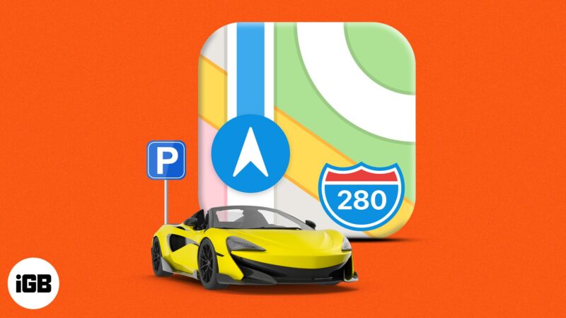 Cara mencari lokasi kereta yang diletakkan menggunakan Peta pada iPhone atau iPad