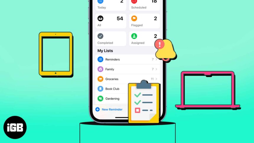 Reminder When Using Media How to use templates in Reminders app on iPhone, iPad, and Mac - iGeeksBlog