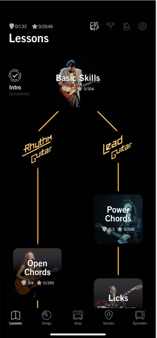 Gibson app Best way to learn guitar on iPhone and iPad Learning to play guitar with Gibson app