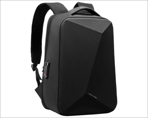 MARK RYDEN Anti Theft Backpack with TSA Approved Lock and Scratch Resistant Shell