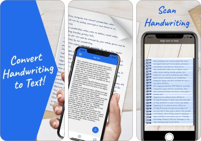 Pen to Print iPhone app to convert image text into digital text