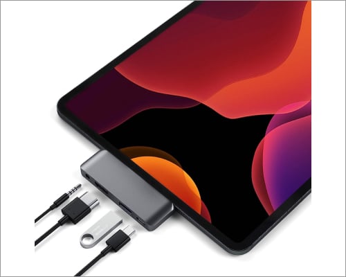 Best USB C hubs for iPad in 2025 Satechi Aluminum Type C iPad Pro Hub Adapter