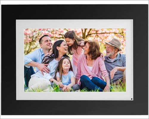 Brookstone photoshare 10 smart digital picture frame