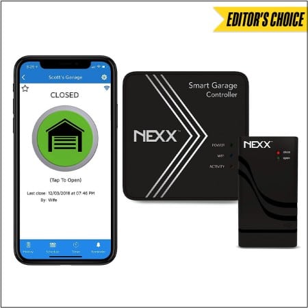 Garage Door Opener with Nexx App