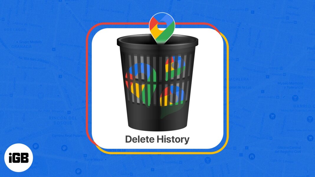 How to delete Google Maps history on iPhone  iPad  and Mac - 16