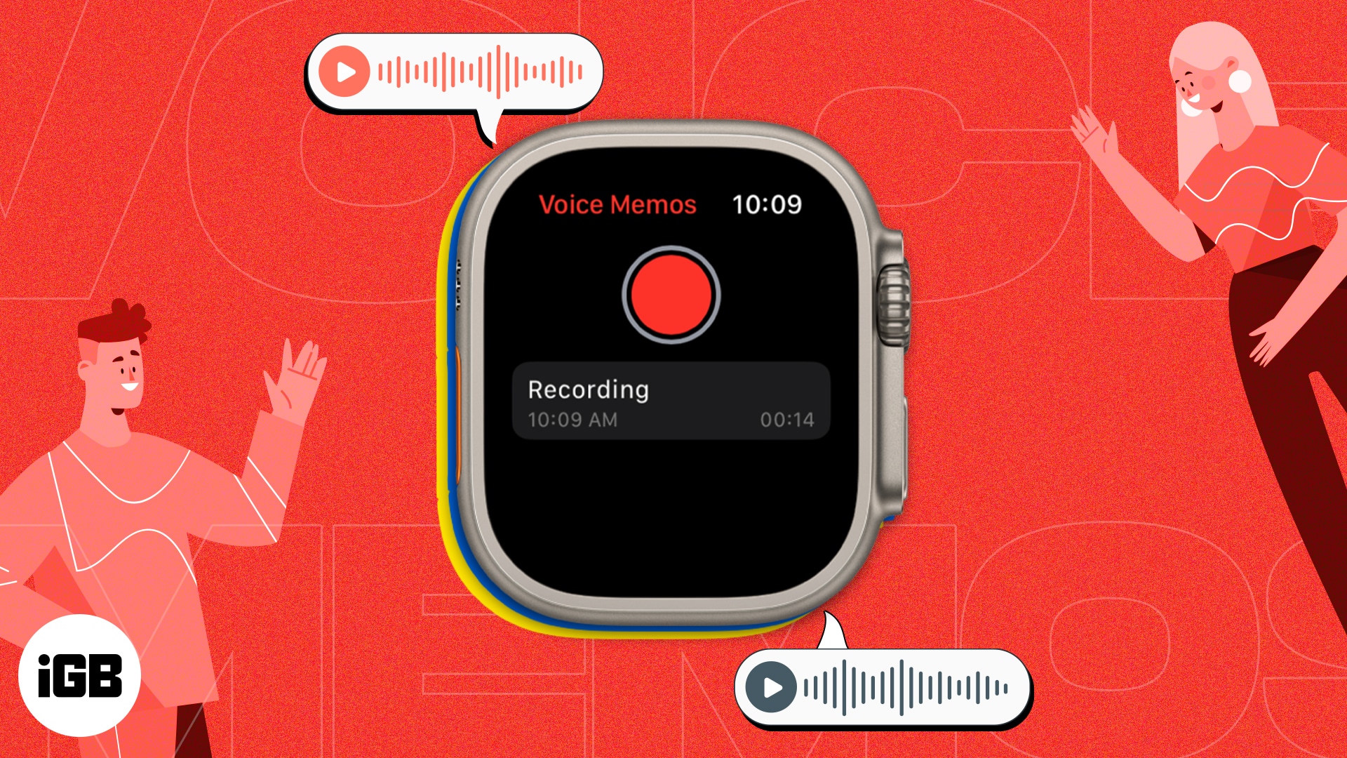How to record and play voice memos on apple watch