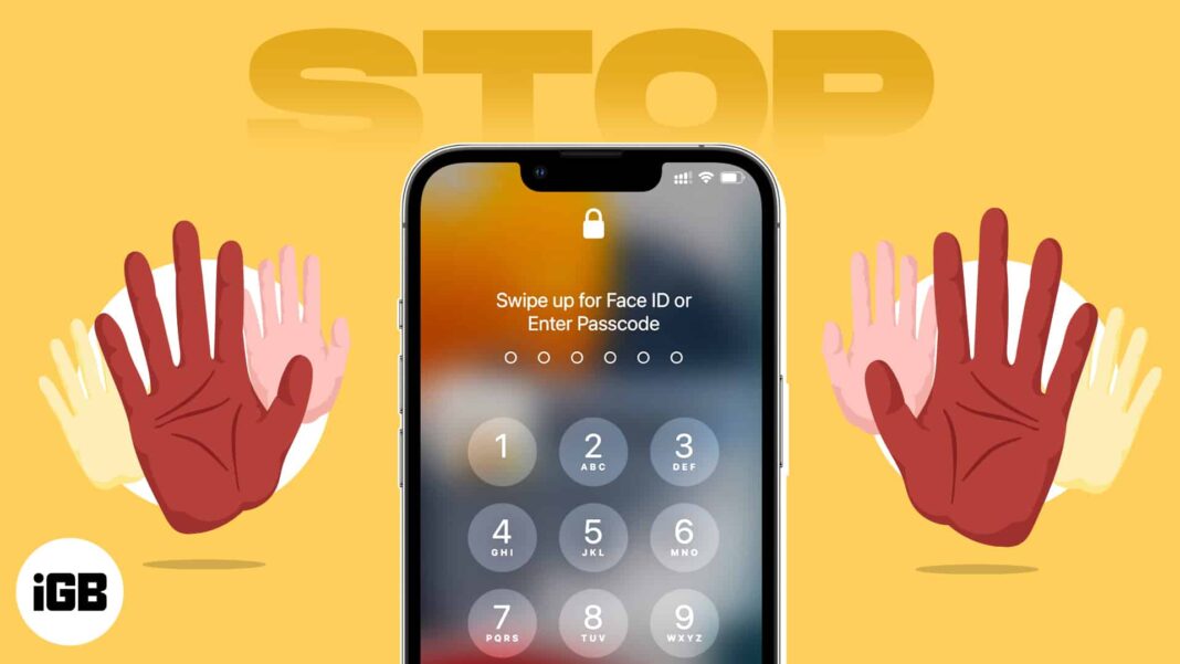 How to stop others from changing passcode on your iPhone - 94