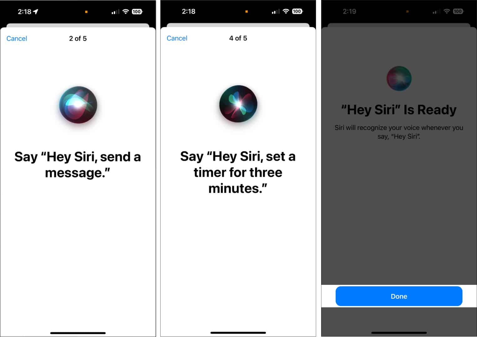 Ρυθμίστε το Siri σε iPhone και iPad