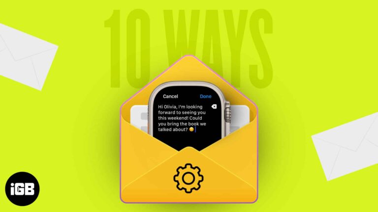 10 Tips to use Mail app on Apple Watch like a pro!