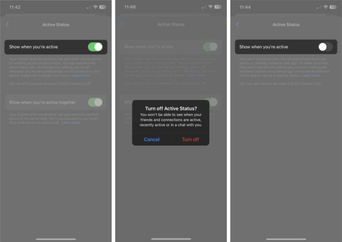 How to turn off Active Status in Facebook on iPhone and iPad – iGeeksBlog