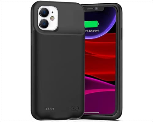 UNKLOU  7000mAh Ultra Thin Rechargeable Portable Power Charging Case for iPhone 11