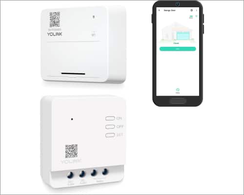 Best HomeKit garage door openers in 2024 YoLink Garage Door Controller