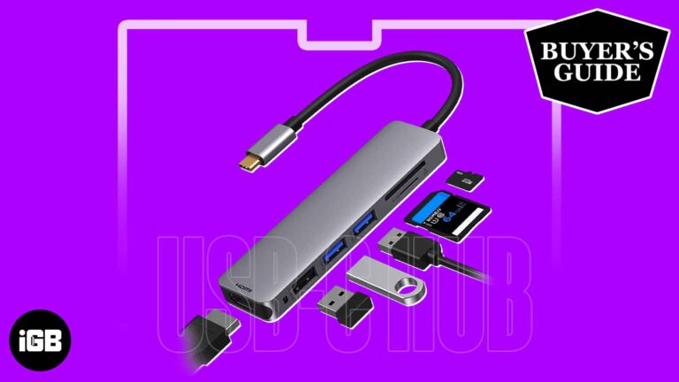 Best USB-C hubs for MacBook Pro in 2024