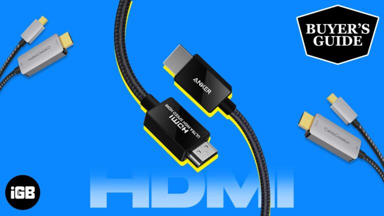 Best USB-C to HDMI cables for Mac in 2024