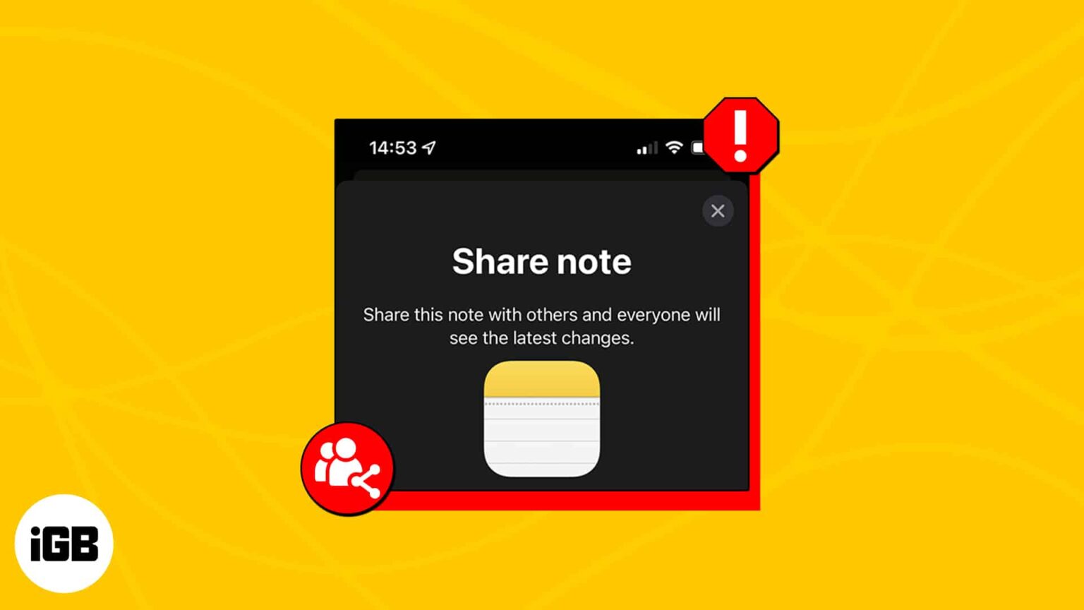 Unable to collaborate in Notes app on iPhone? 6 Quick fixes! iGeeksBlog