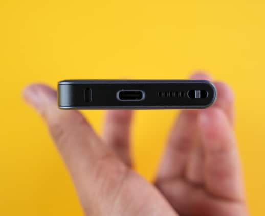 Timekettle Fluentalk T1 Translator Device review Fluentalk T1 Handheld Translator Device Charging Port