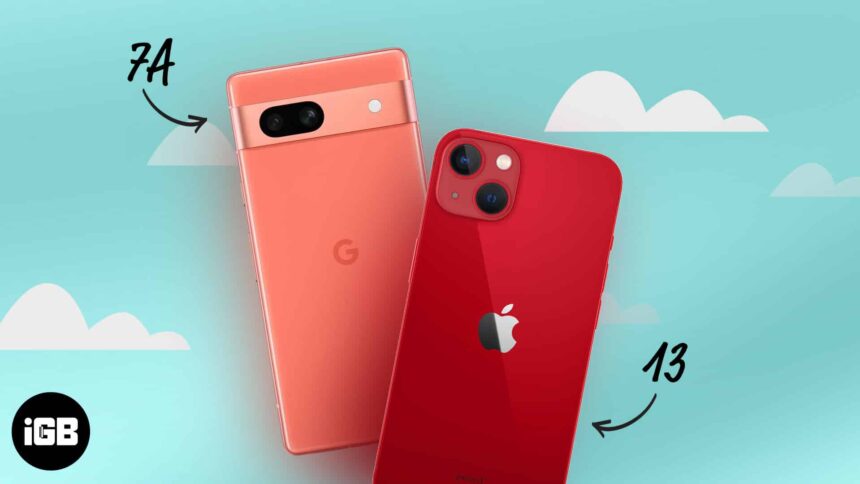 iphone 7 vs a 13