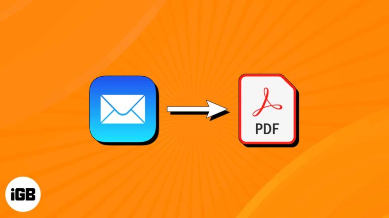 How to save email as pdf in mail app on iphone ipad and mac