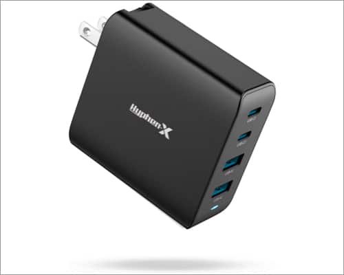 Hyphen-X 100W USB C Charger, GaN Fast Type C PD Charging Station for MacBook