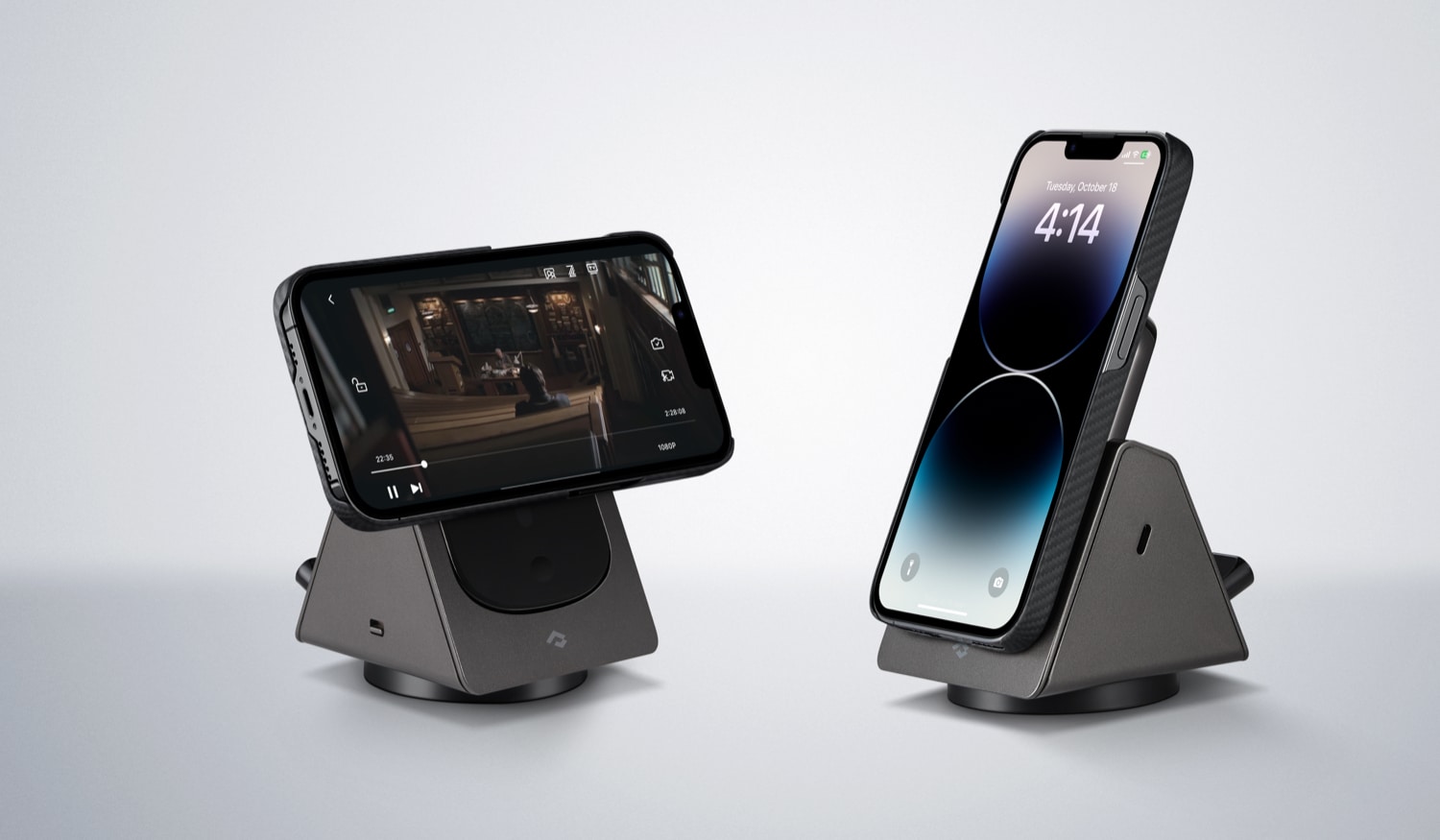 MagEZ Slider 2 Landscape and portrait phone stand