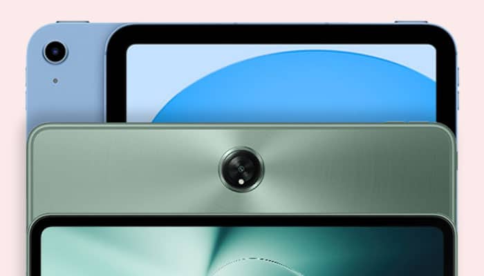 OnePlus Pad vs iPad 10th gen Camera
