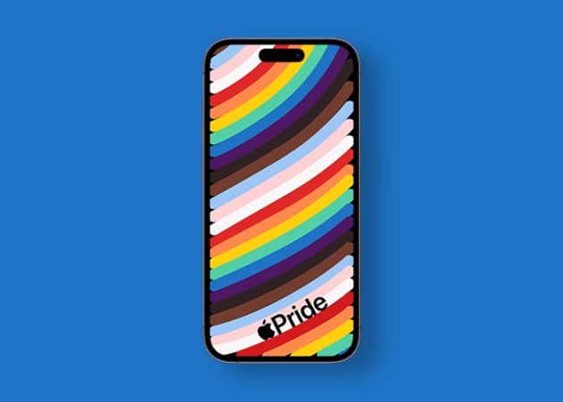 Stripes Pride Month wallpaper