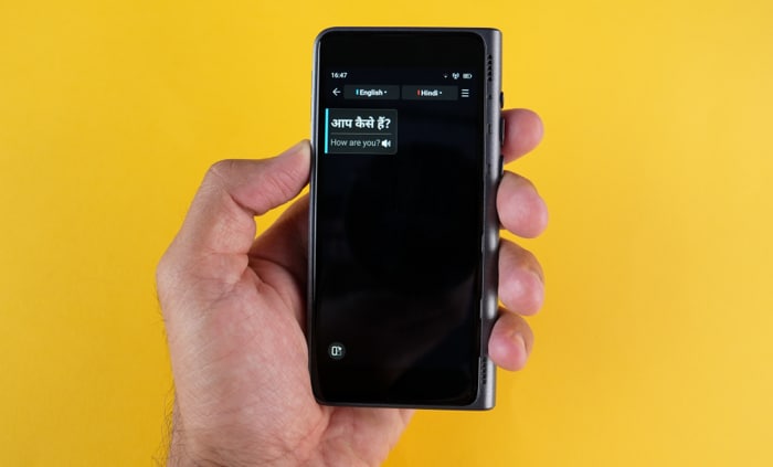 Timekettle Fluentalk T1 Translator Device review Translation Mode 2 Fluentalk T1 Handheld Translator Device