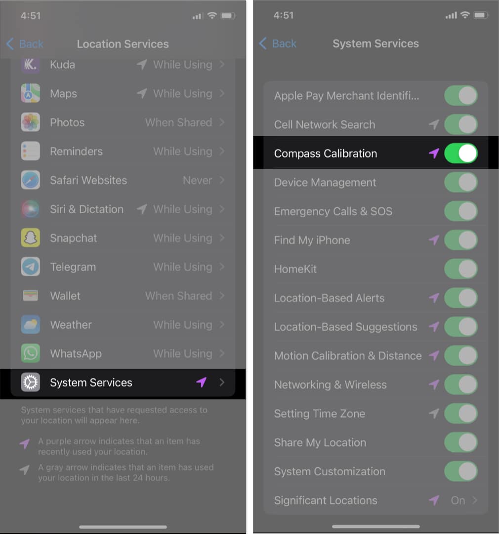 iPhone compass not working  11 Ways to fix it  - 51