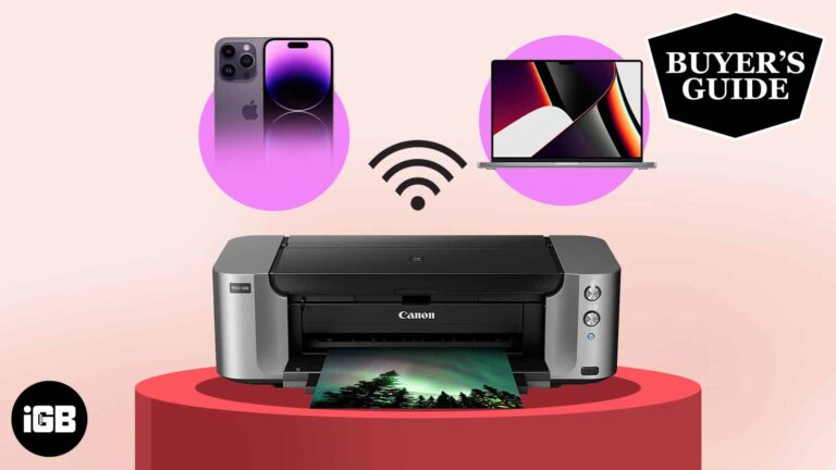 Best airprint printers for iphone and mac in 2023