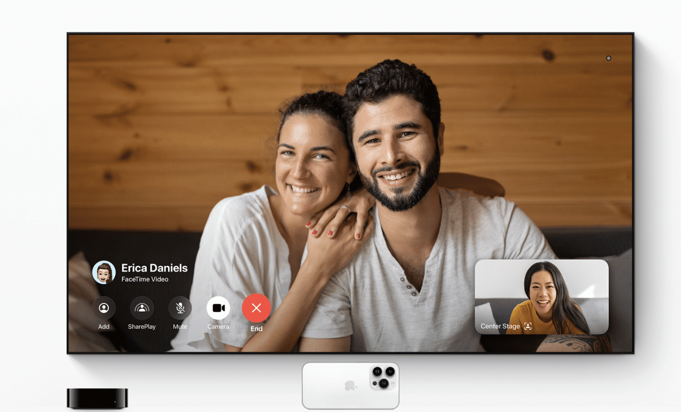 FaceTime gets bigger screen in tvOS 17