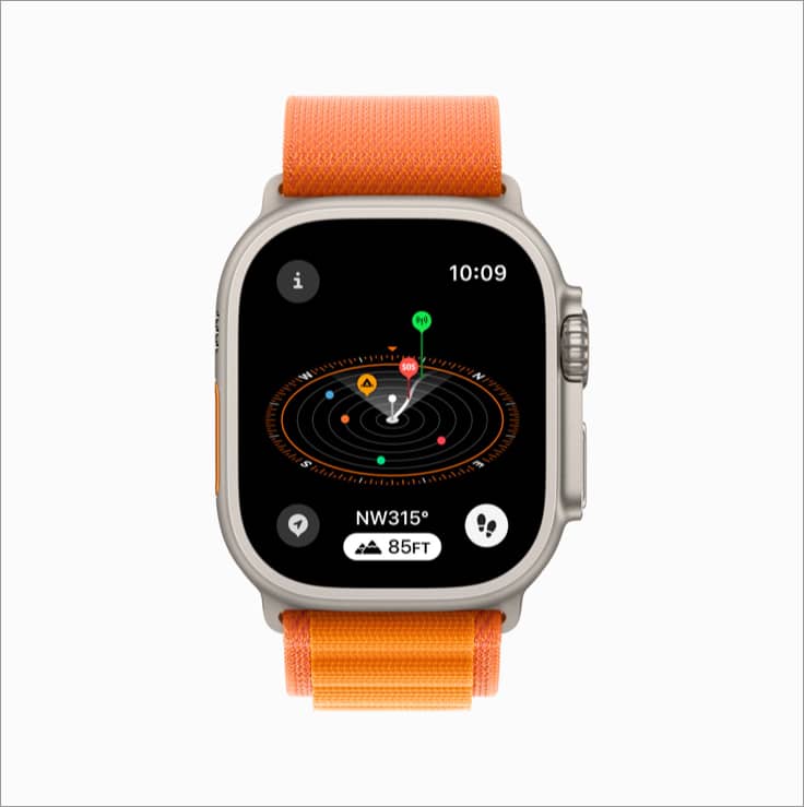 Mendaki dalam jam tangan 10