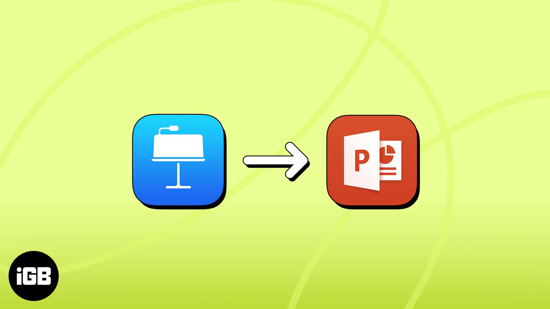 how to convert a powerpoint presentation to keynote