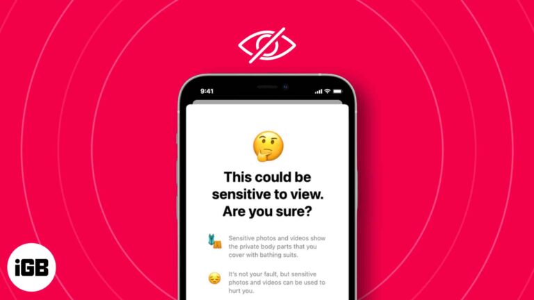 How to enable Sensitive Content Warning in iOS 17 and iPadOS 17