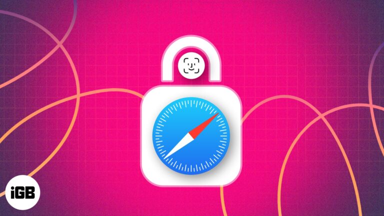 How to lock safari private tabs on iphone ipad and mac