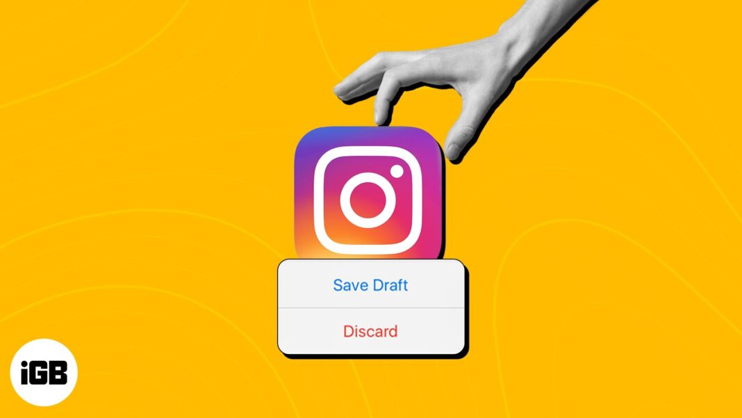 How to save Instagram posts and reels as drafts on iPhone - 42
