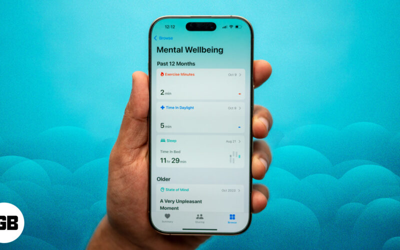 How to use mental health features on iPhone