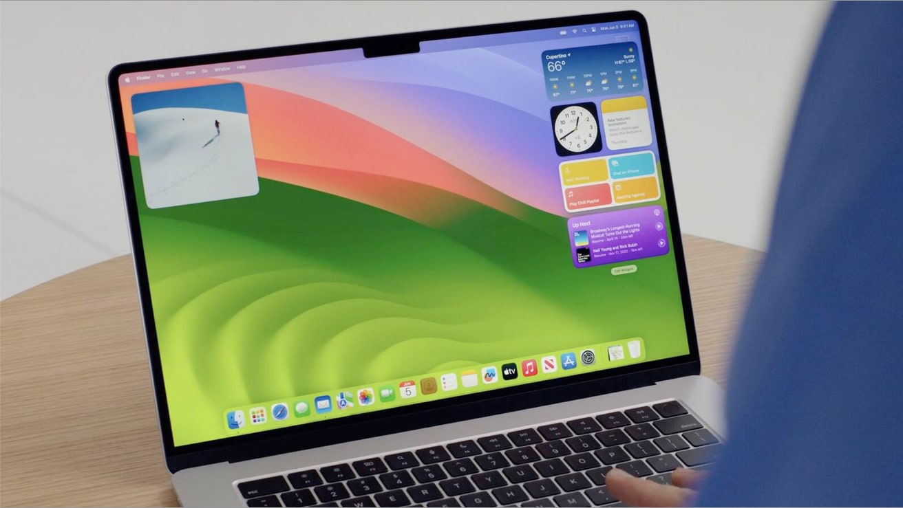 Interactive widgets in macos sonoma Interactive widgets in macOS sonoma
